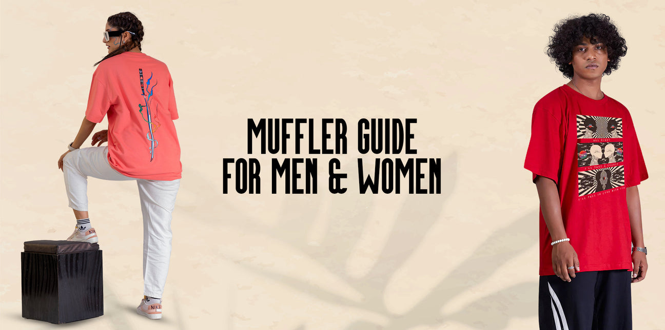 how to wear muffler for men