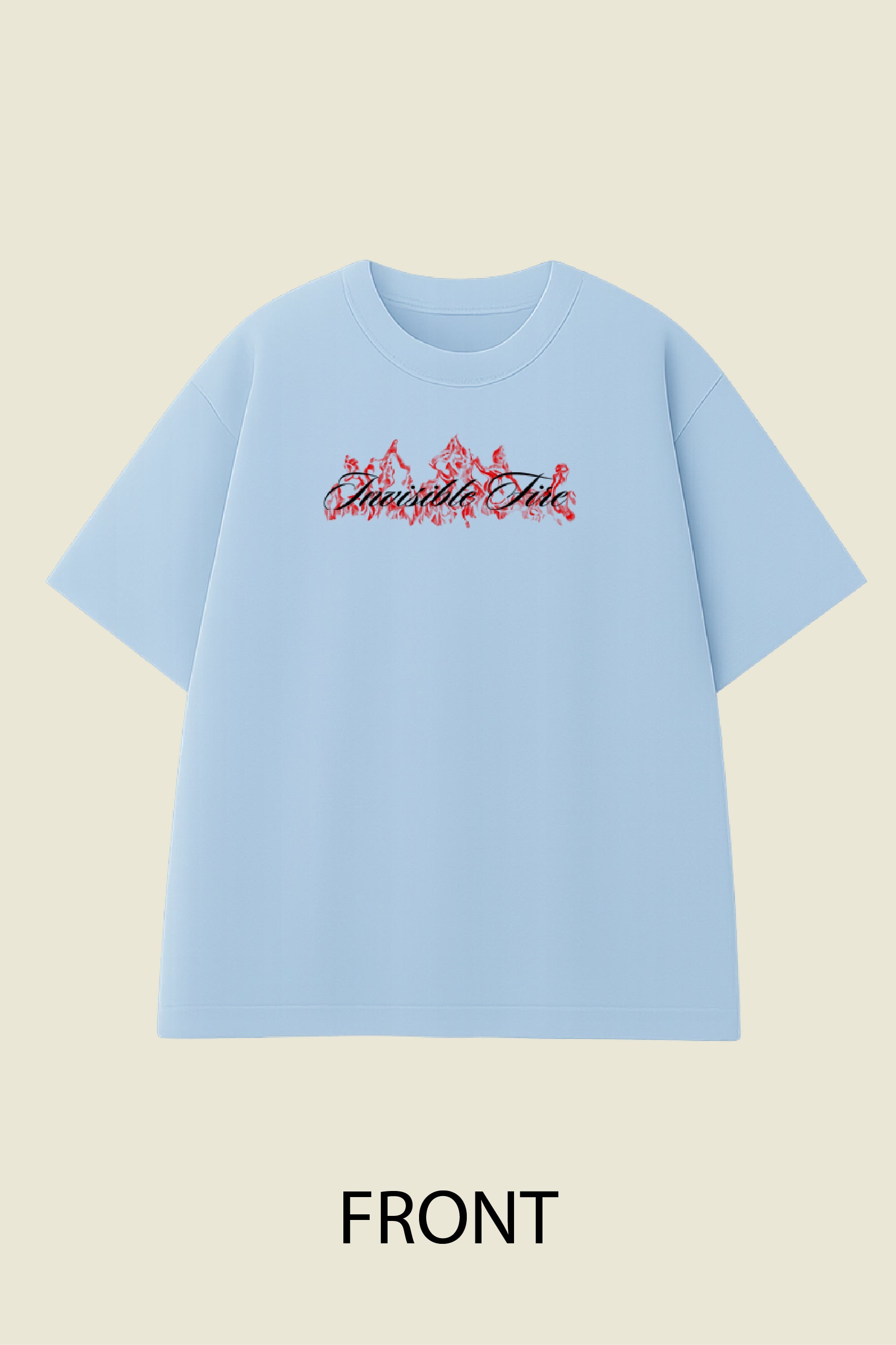 Aetherignis - Invisible Fire Oversized T shirt