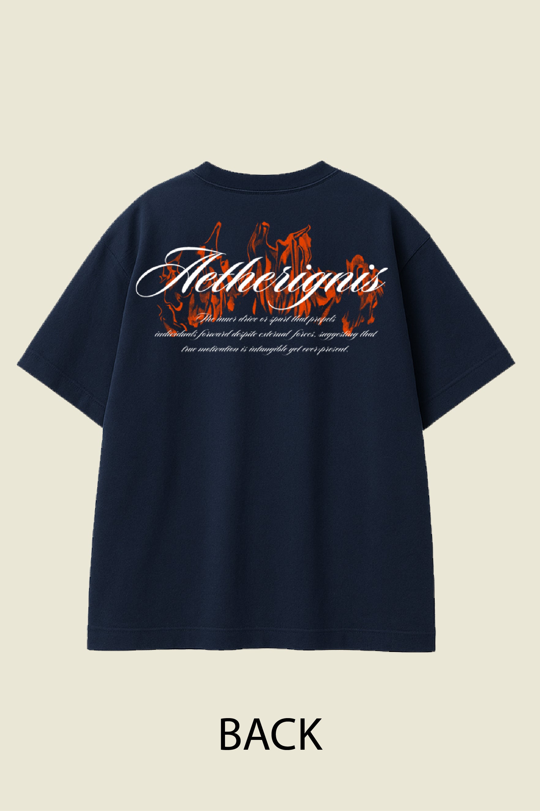 Aetherignis - Invisible Fire Oversized T shirt