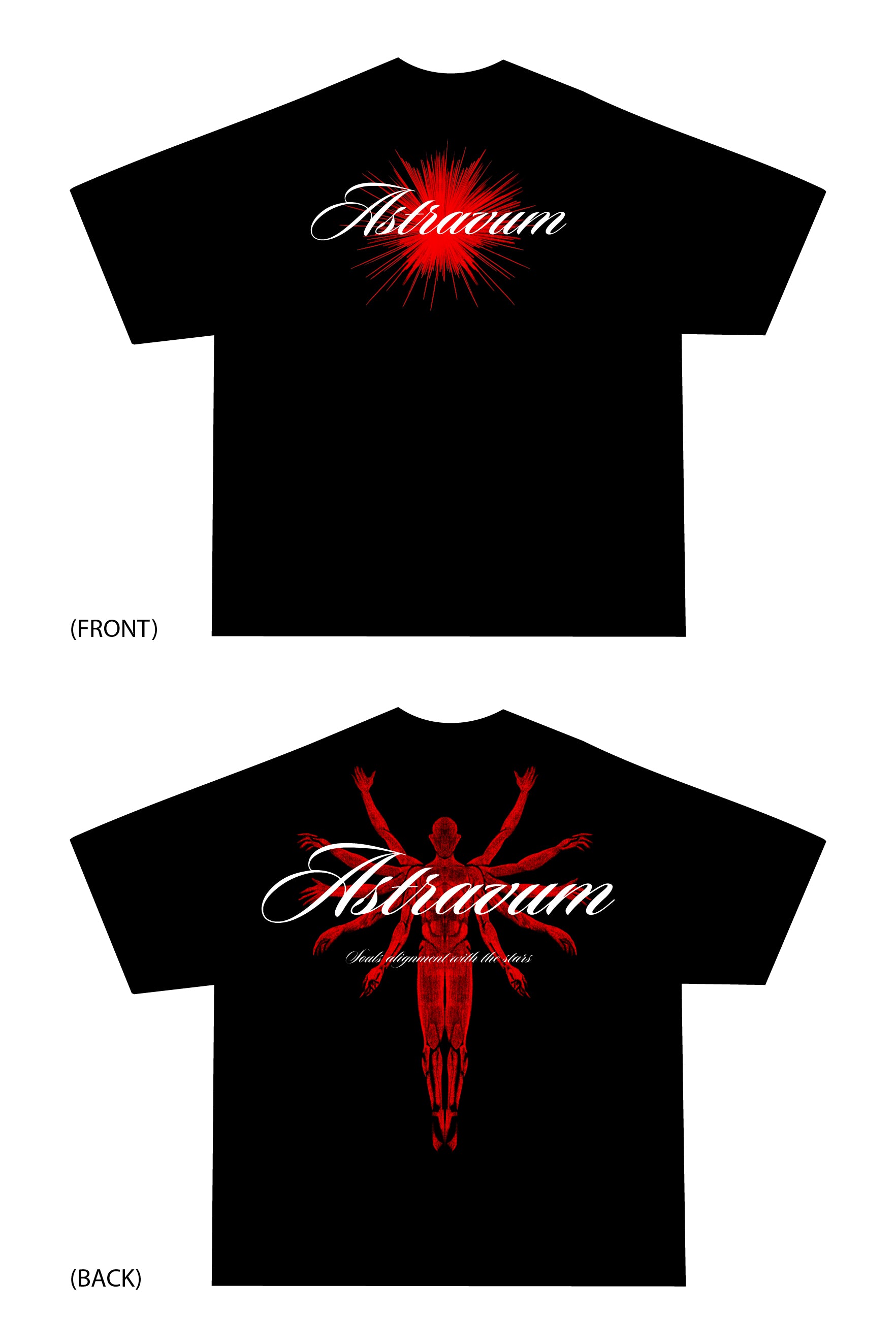 Astravum - Soul connections Oversized T shirt