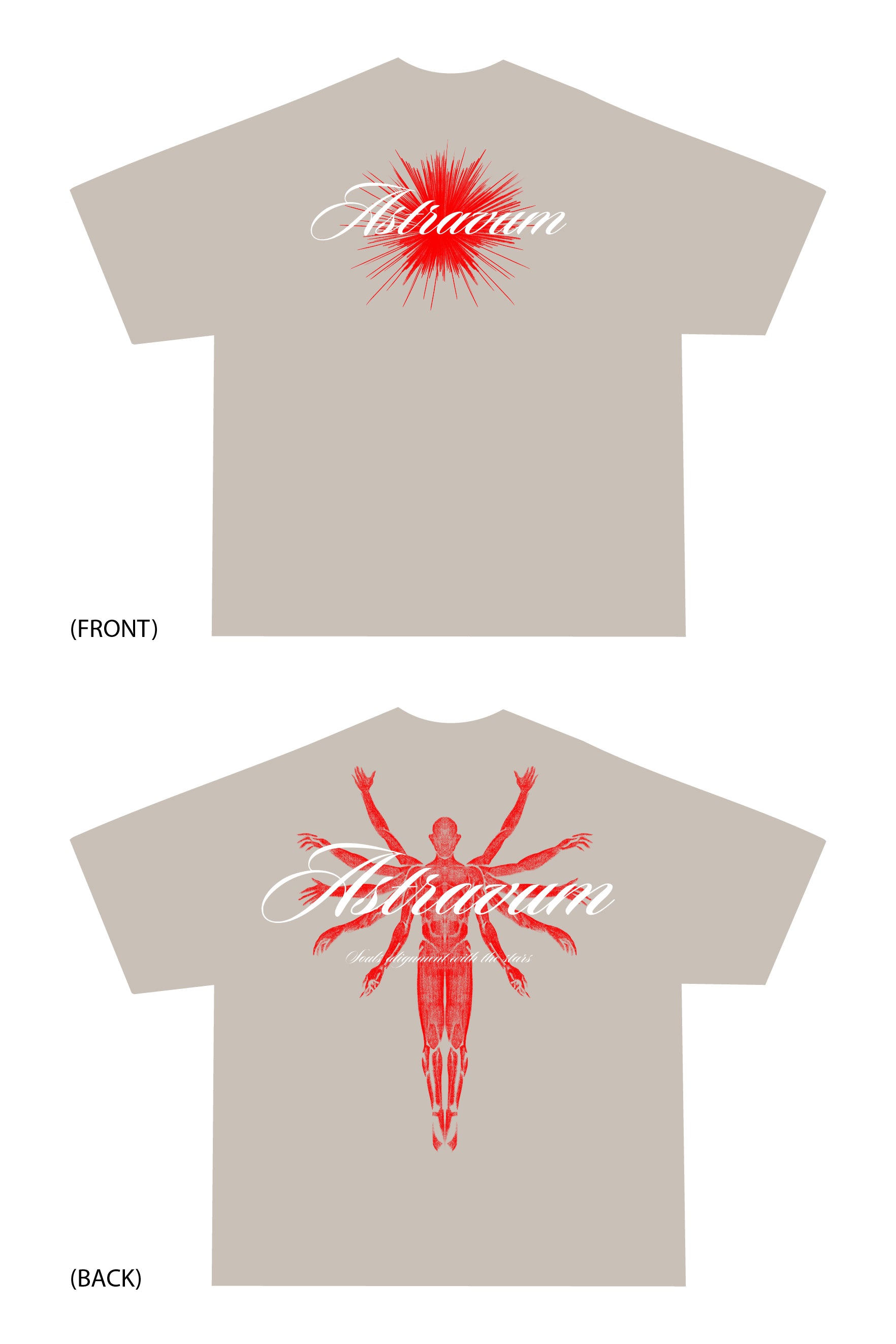 Astravum - Soul connections Oversized T shirt