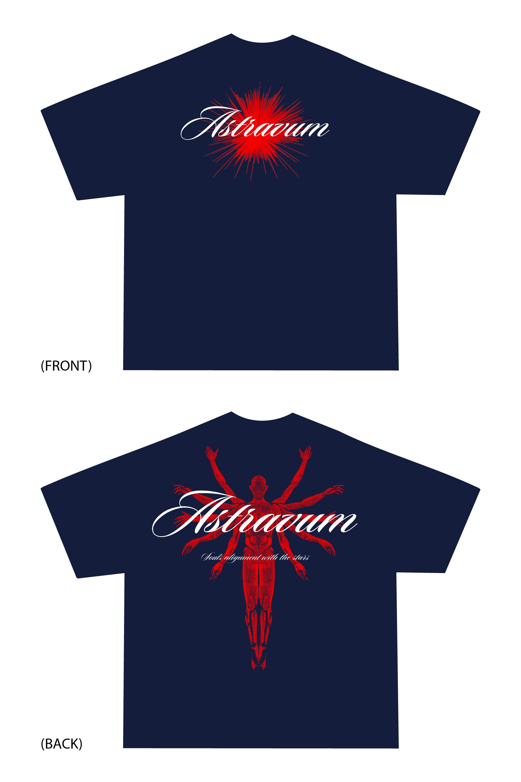 Astravum - Soul connections Oversized T shirt