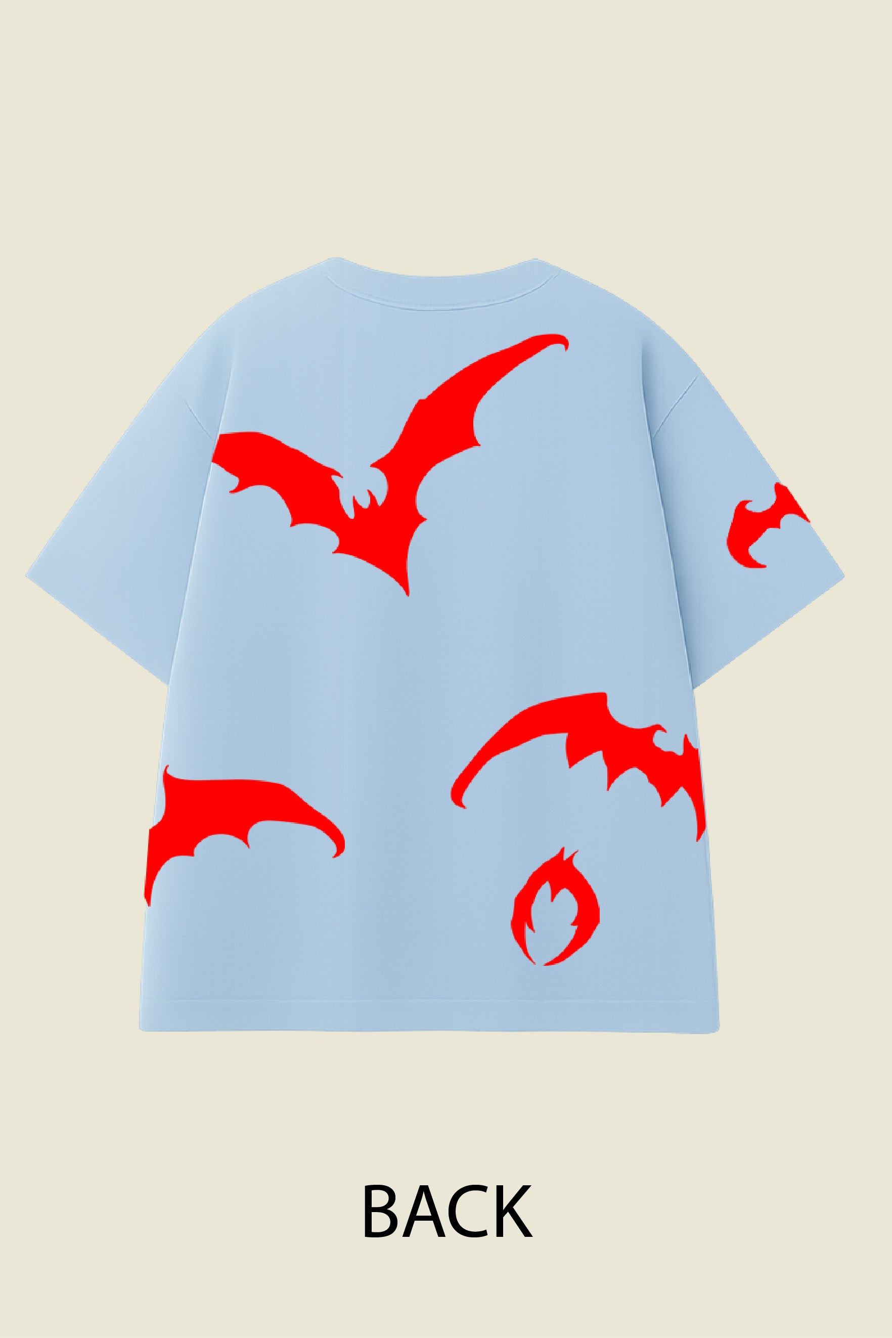 Half Evil Oversized T-shirt