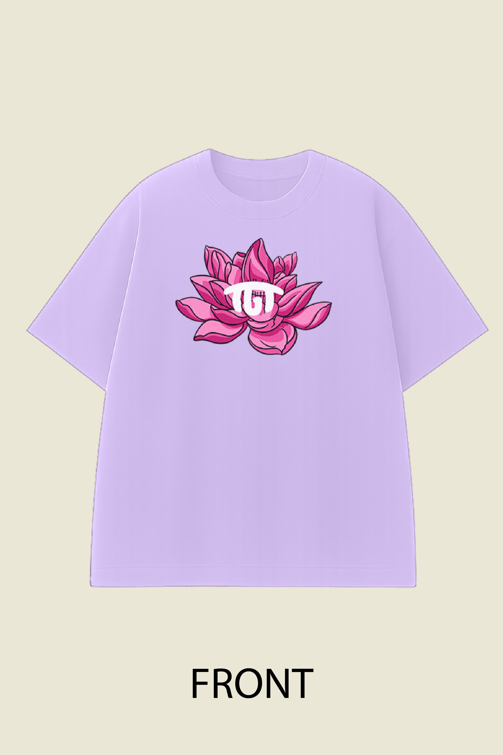 Lotus Oversized T shirt