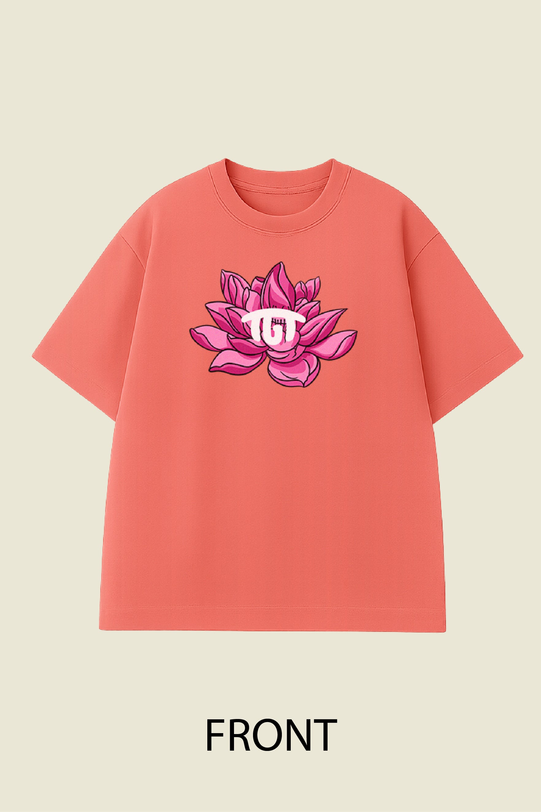 Lotus Oversized T shirt