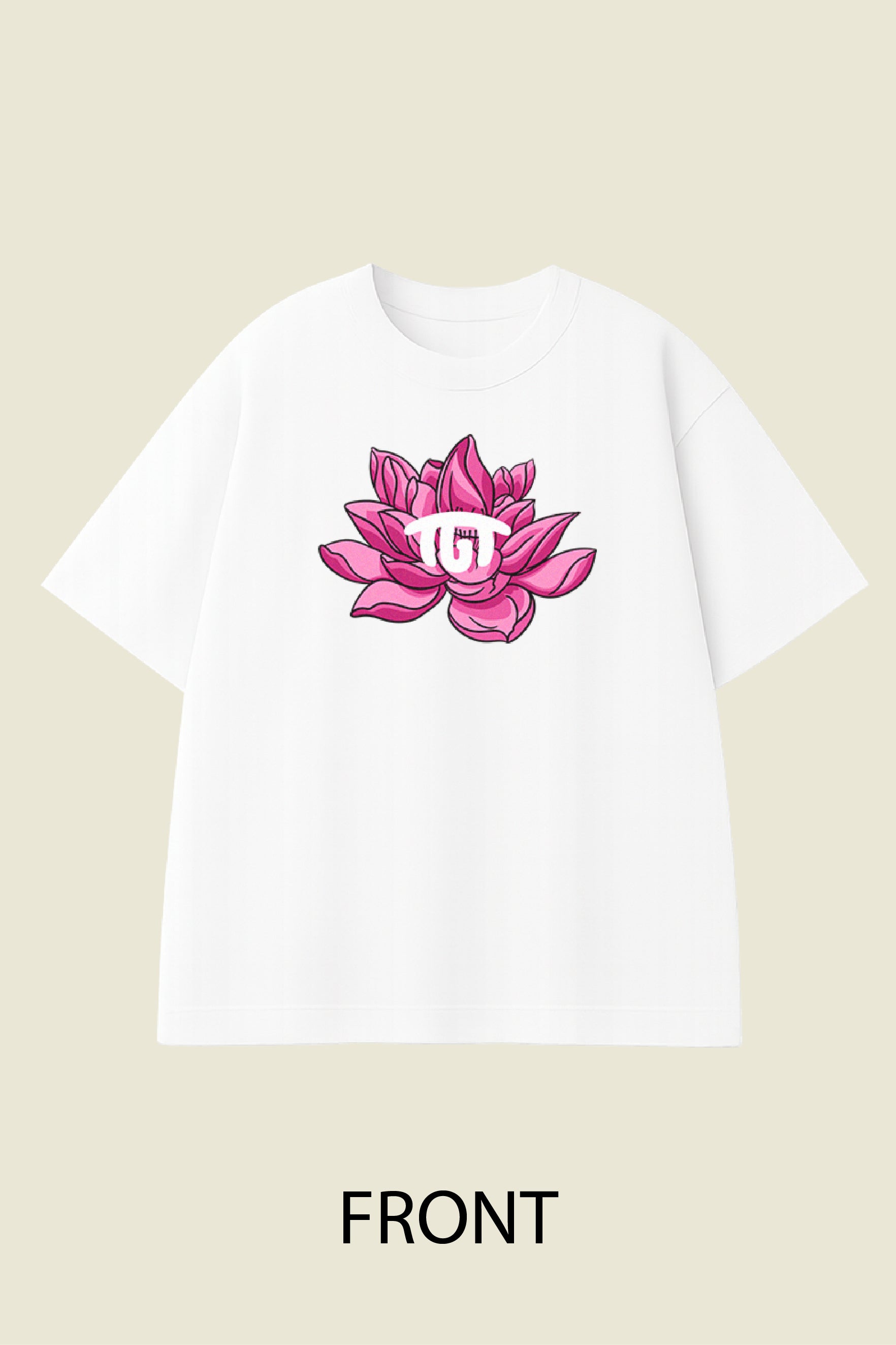 Lotus Oversized T shirt