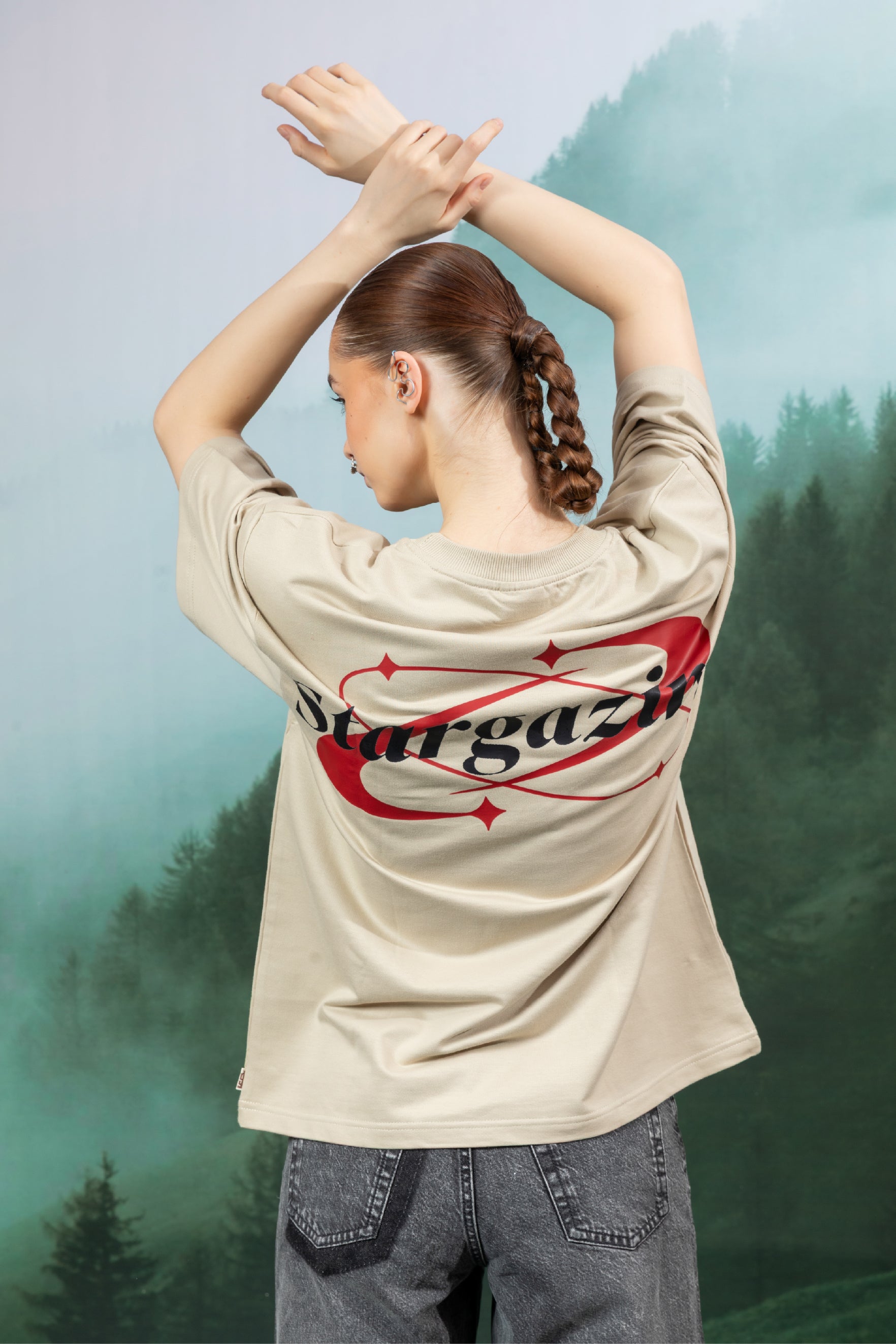 Stargazing Oversized T shirt