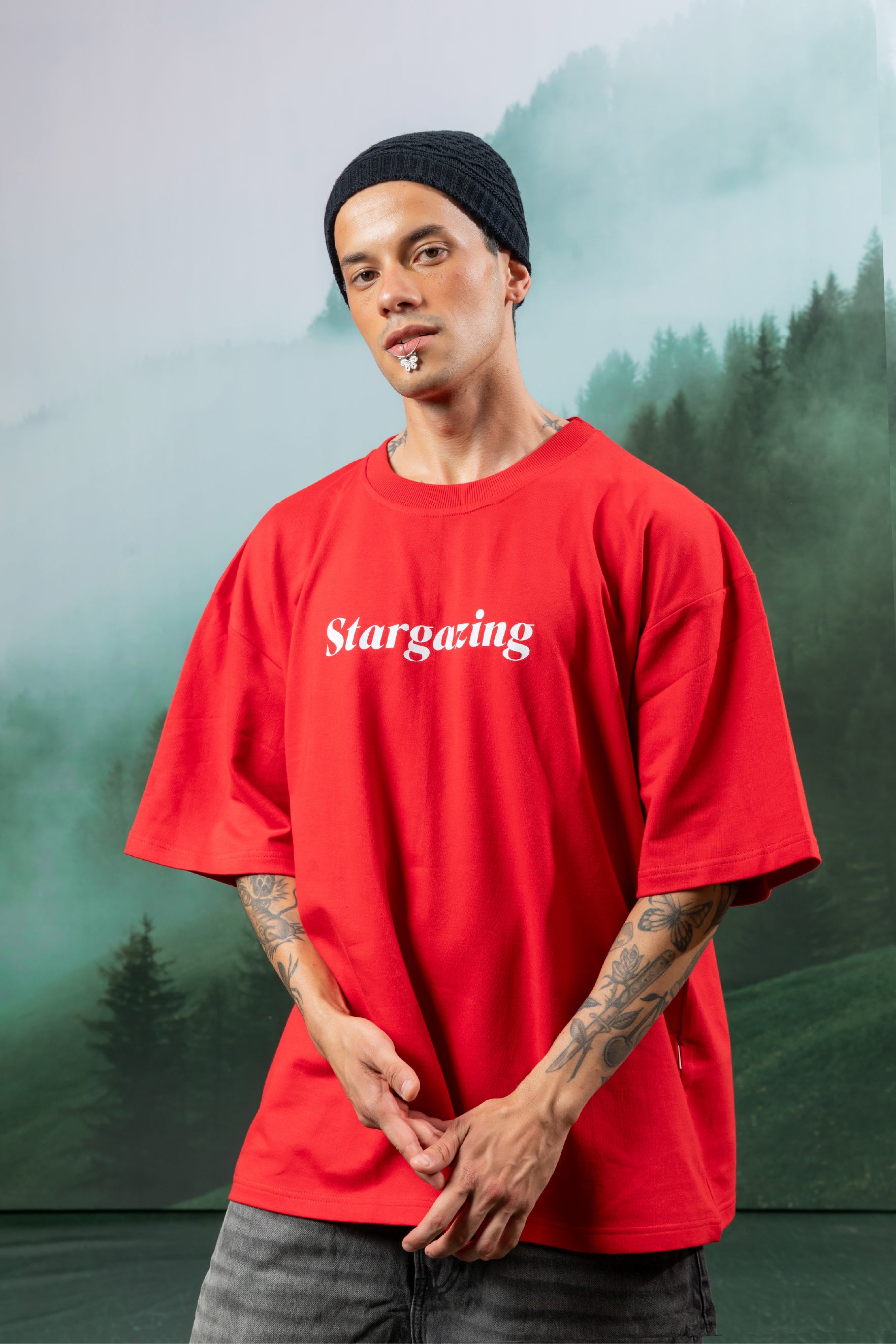 Stargazing Oversized T shirt