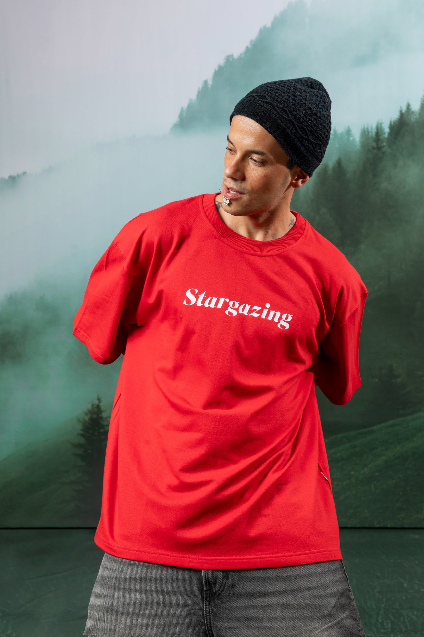 Stargazing Oversized T shirt