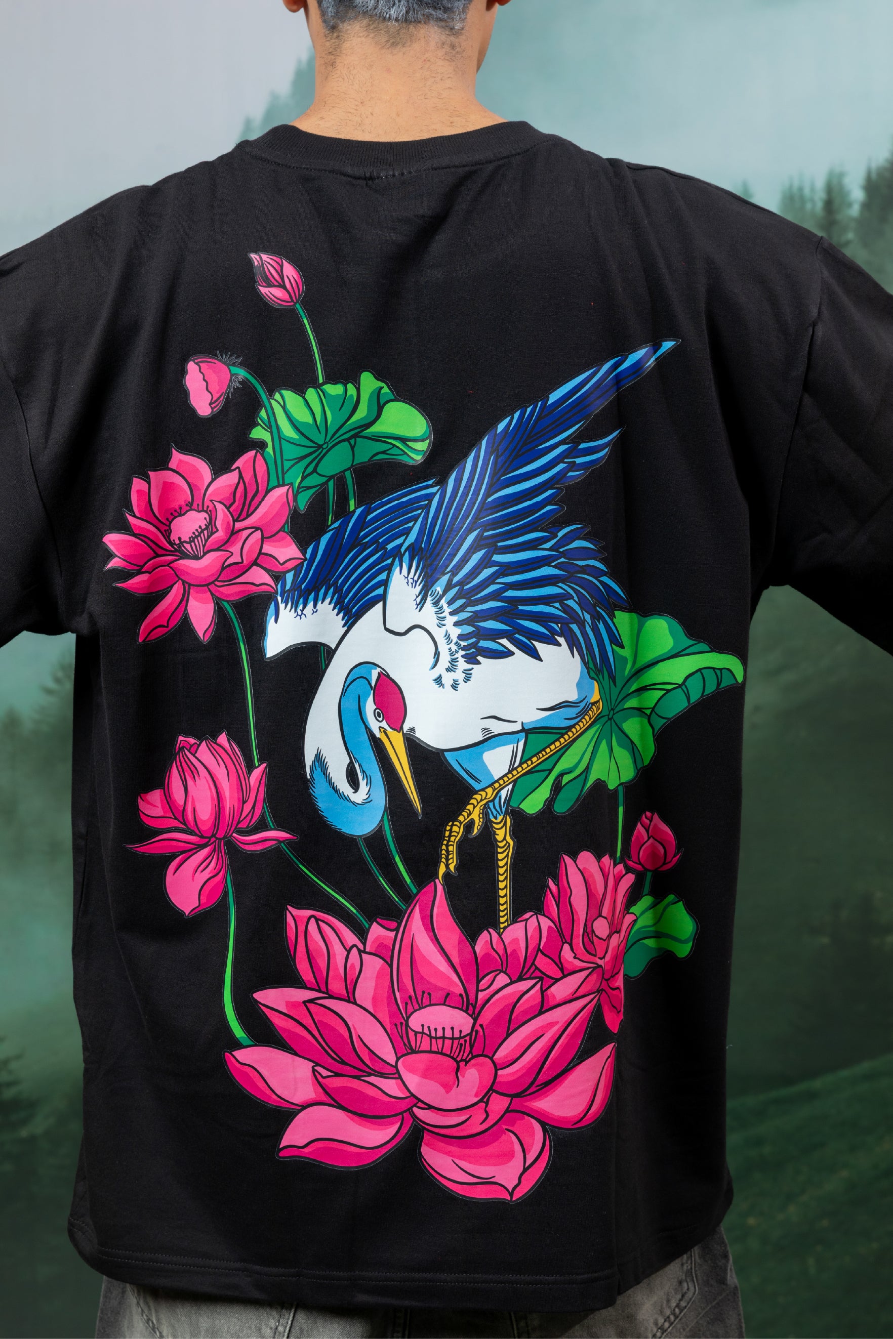 Lotus Oversized T shirt