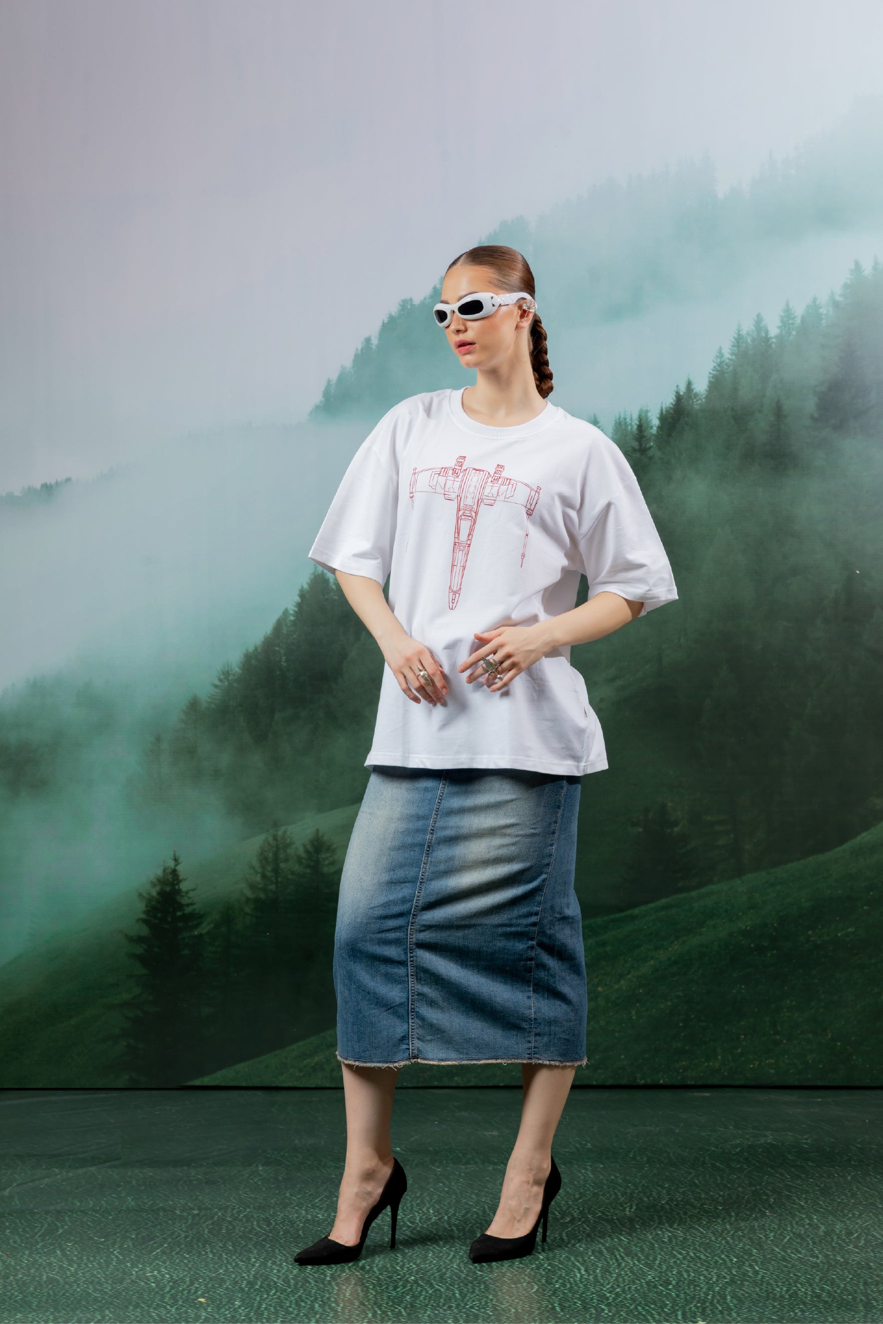 Interstellar Craft Oversized T-Shirt