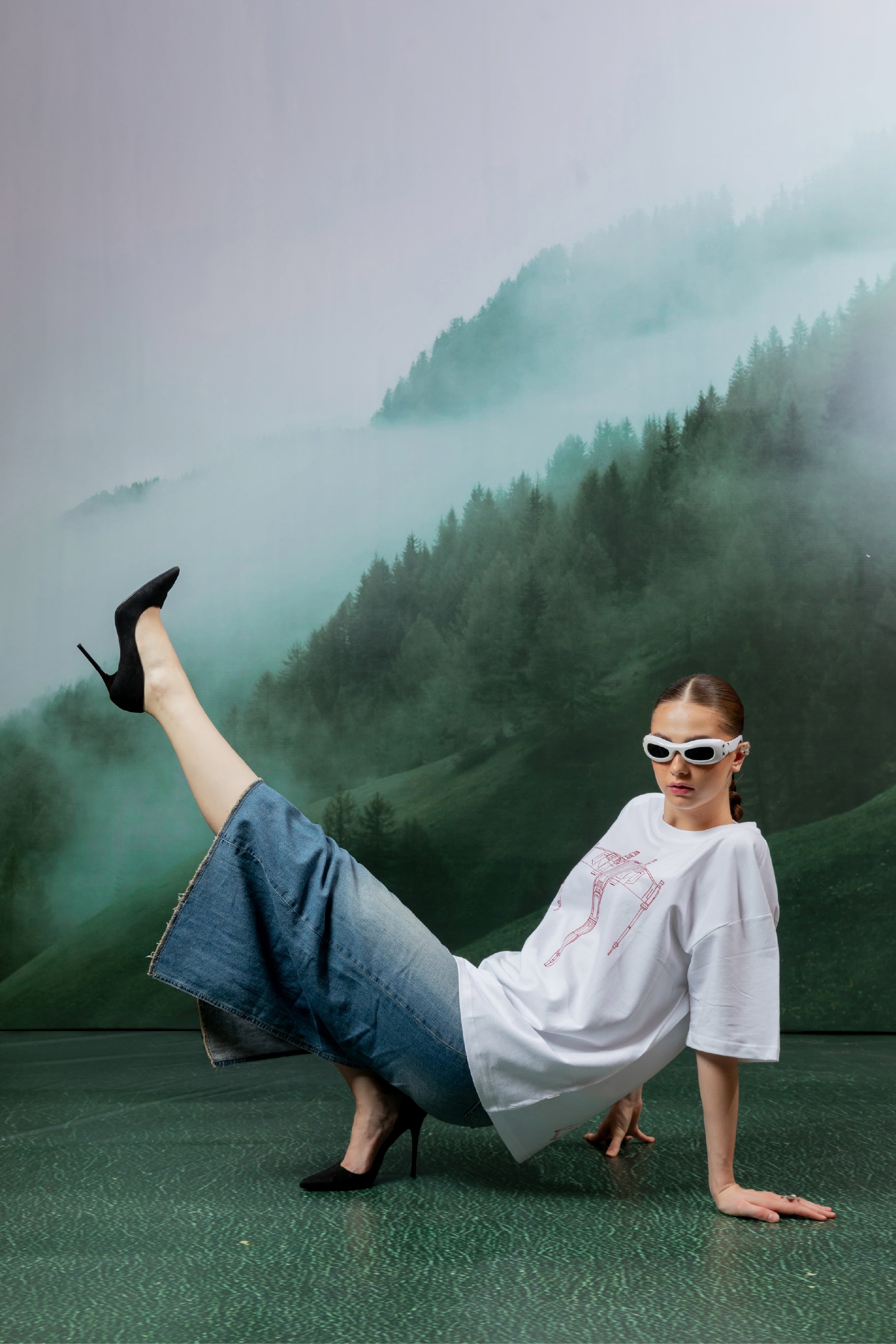 Interstellar Craft Oversized T-Shirt