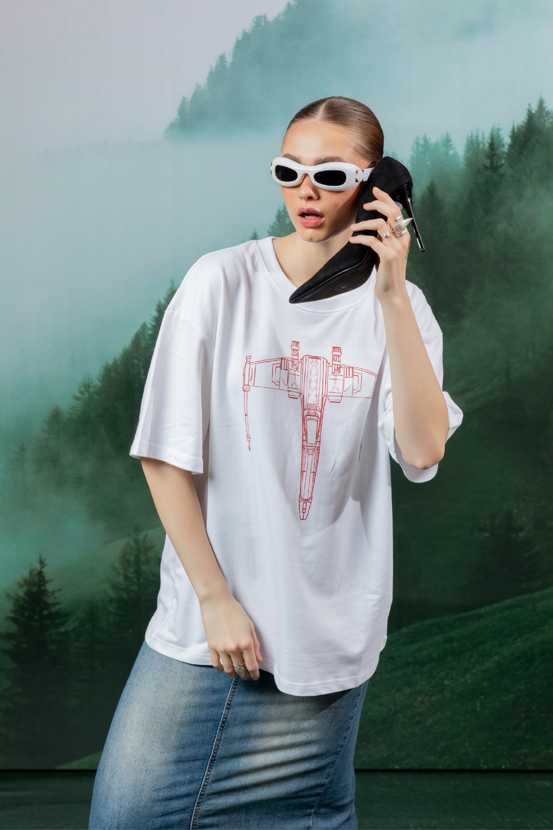 Interstellar Craft Oversized T-Shirt