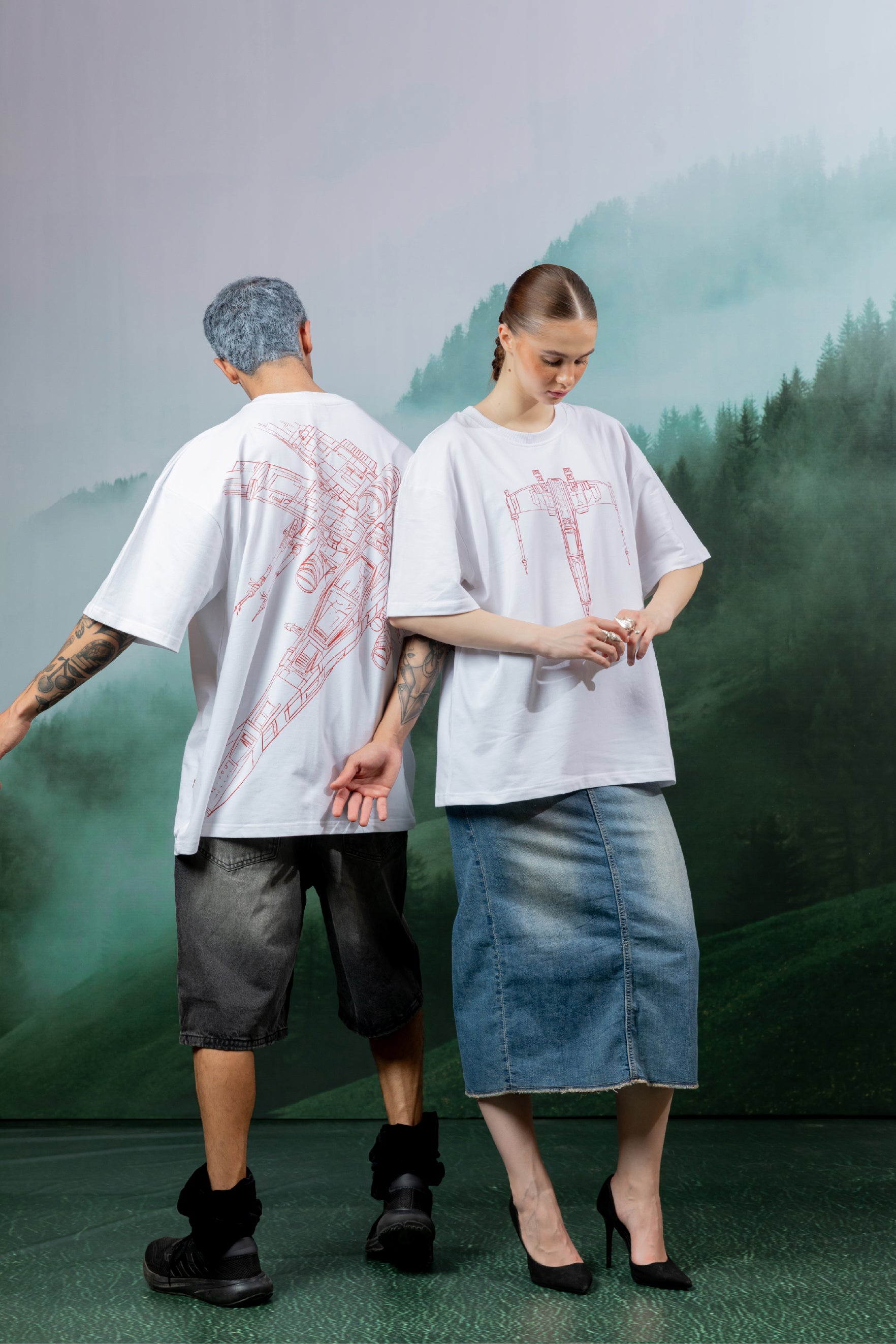 Interstellar Craft Oversized T-Shirt