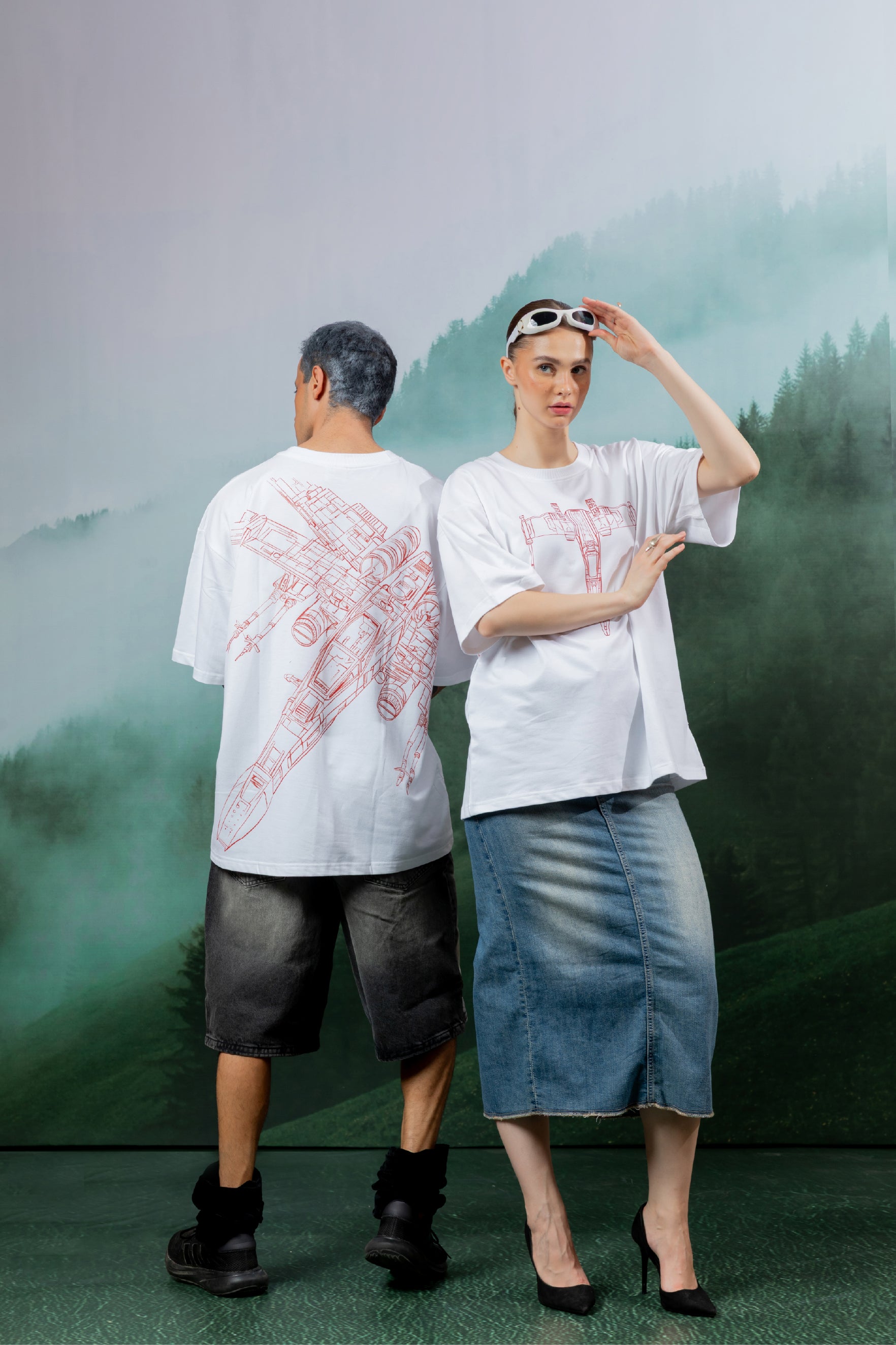 Interstellar Craft Oversized T-Shirt