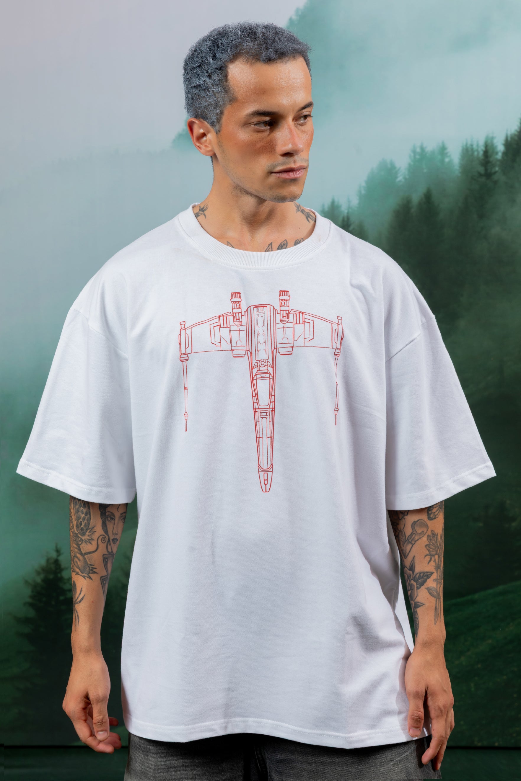 Interstellar Craft Oversized T-Shirt
