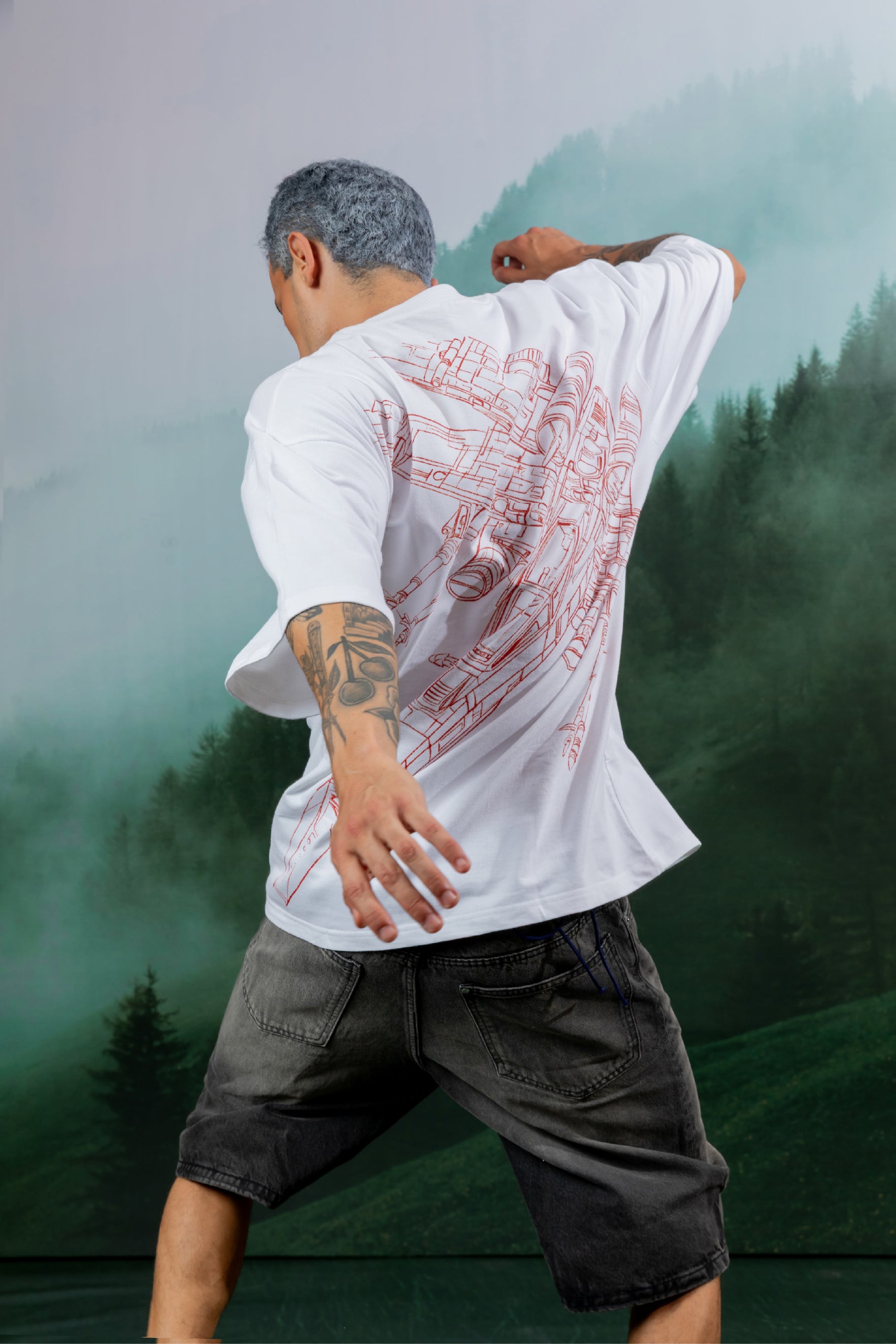 Interstellar Craft Oversized T-Shirt