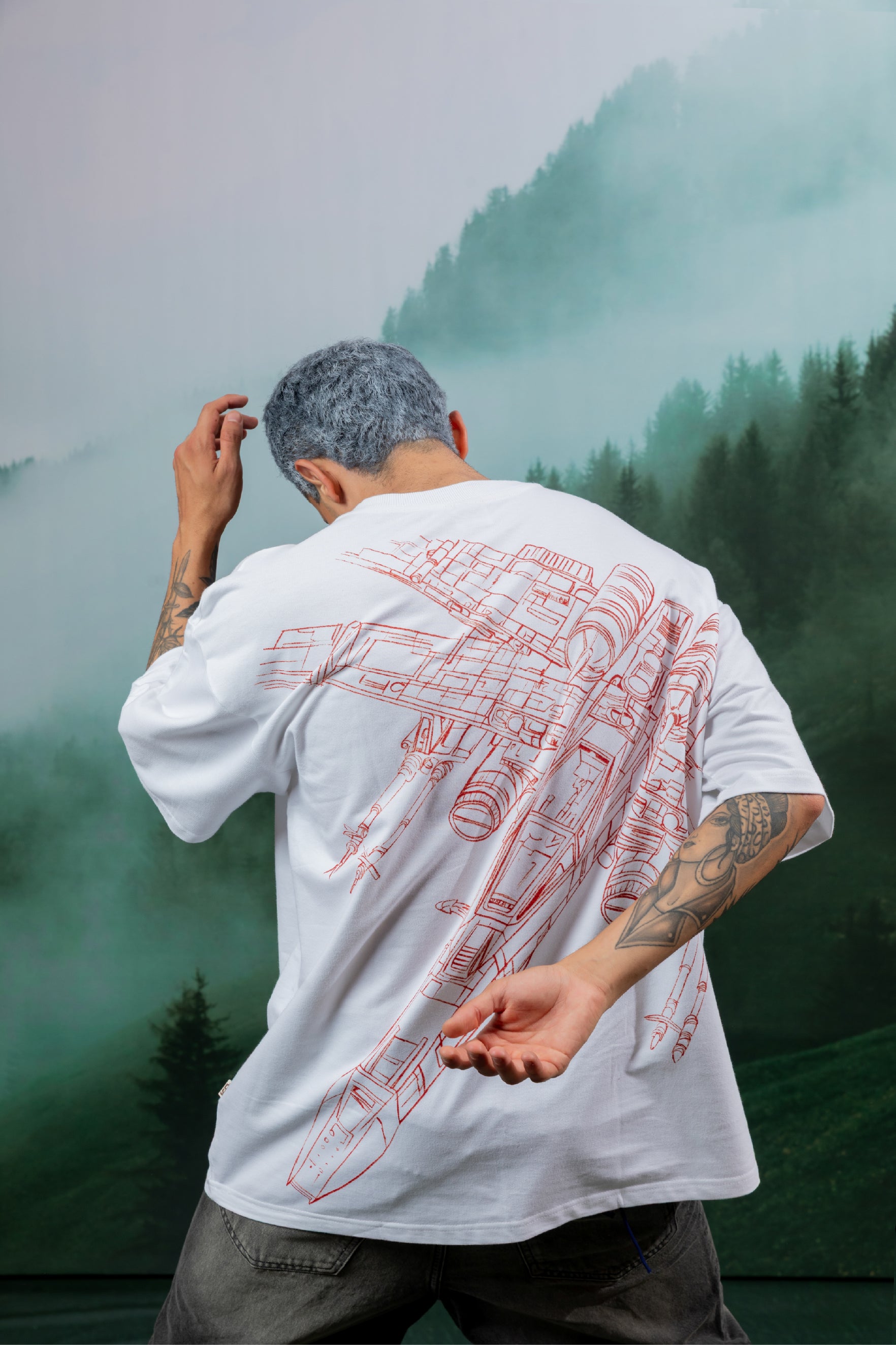 Interstellar Craft Oversized T-Shirt