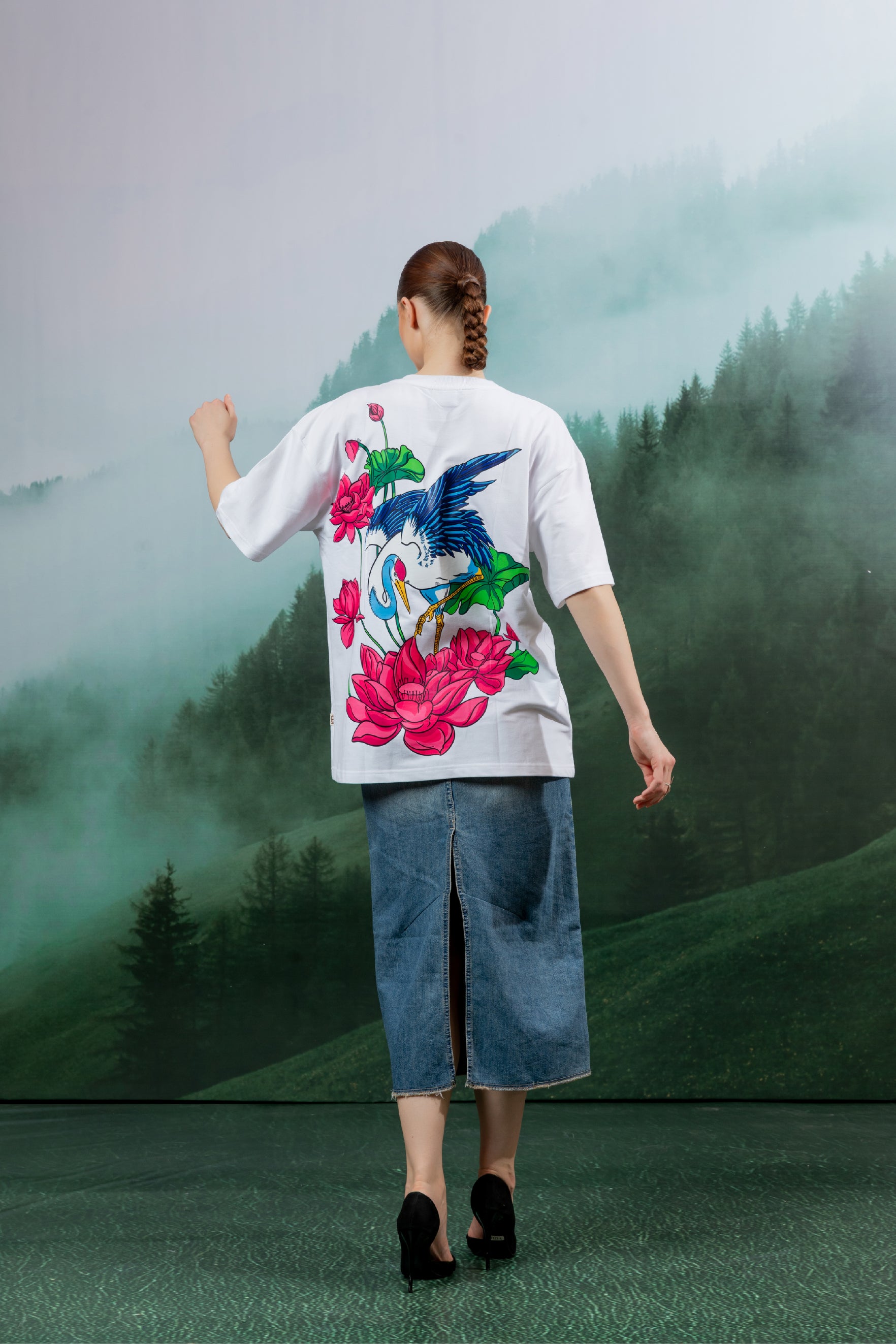 Lotus Oversized T shirt