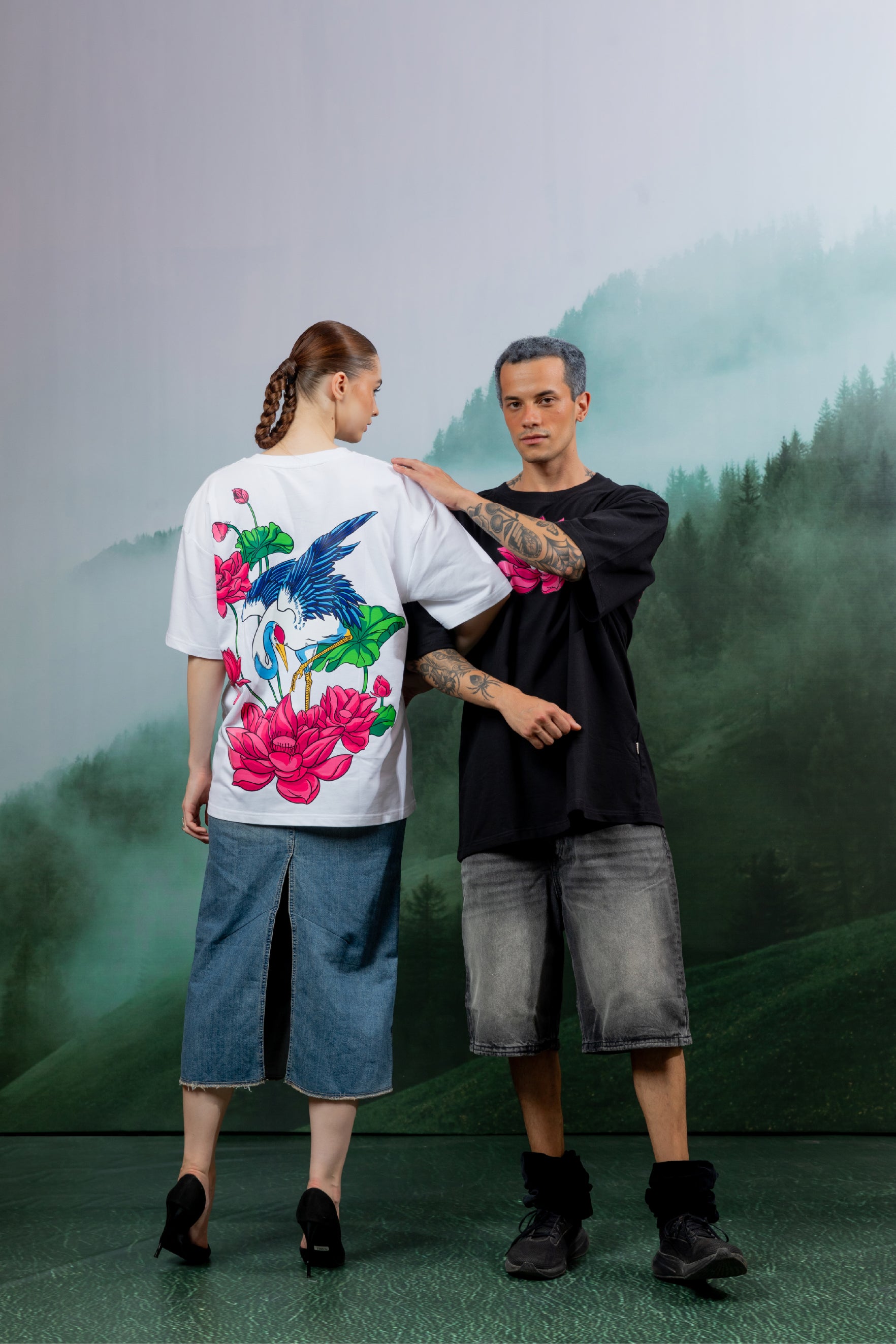 Lotus Oversized T shirt