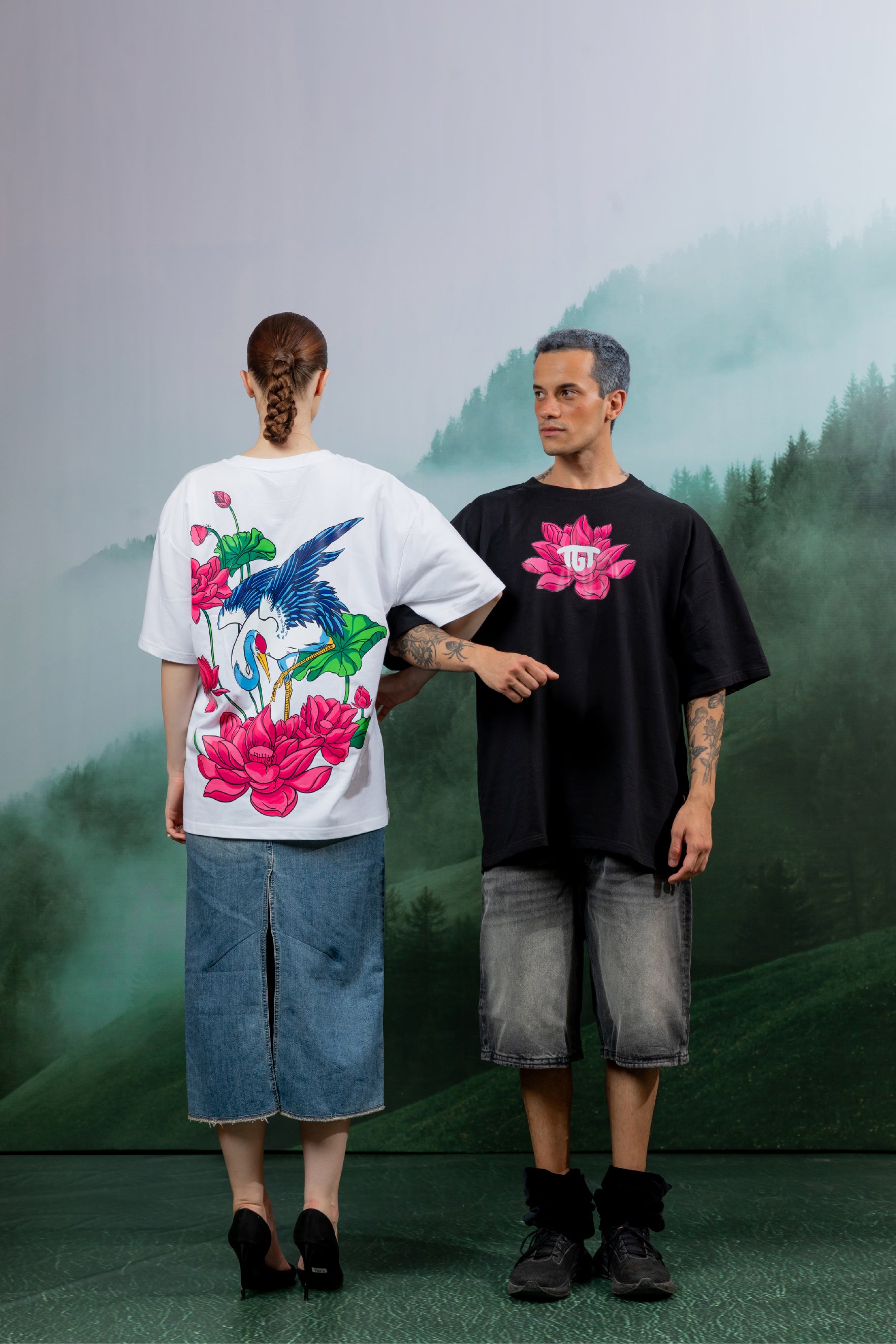 Lotus Oversized T shirt