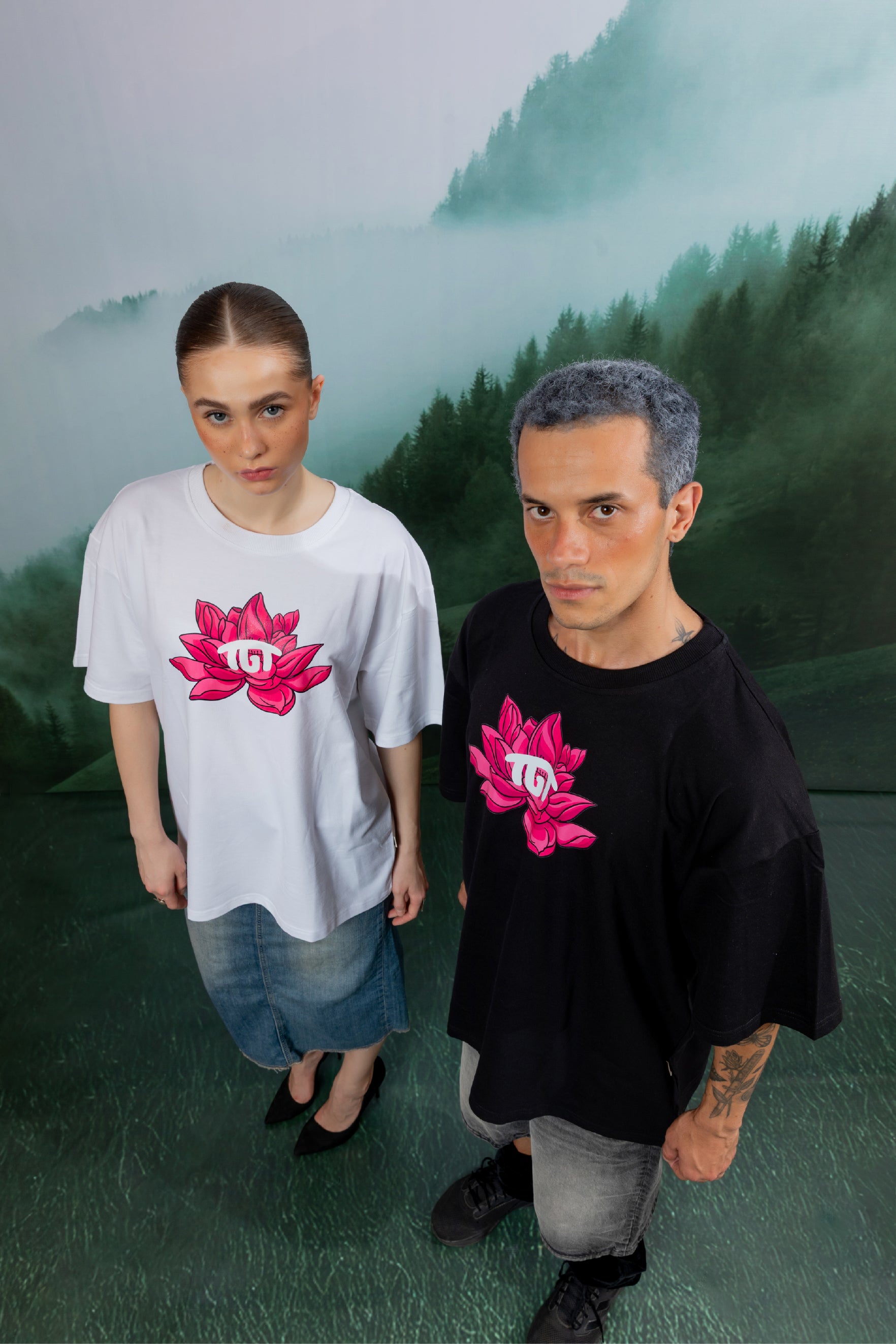 Lotus Oversized T shirt