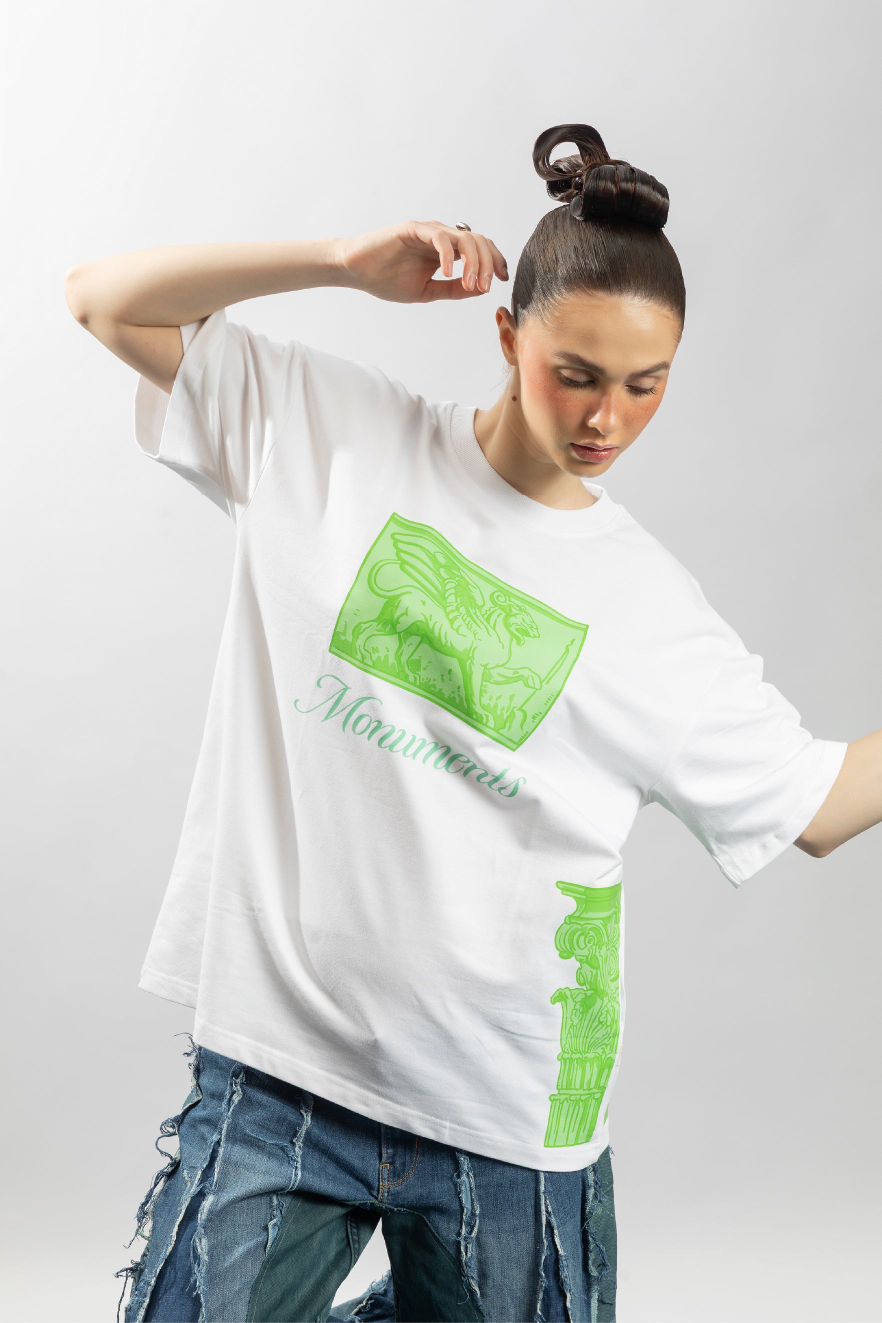 Monuments Oversized T shirt