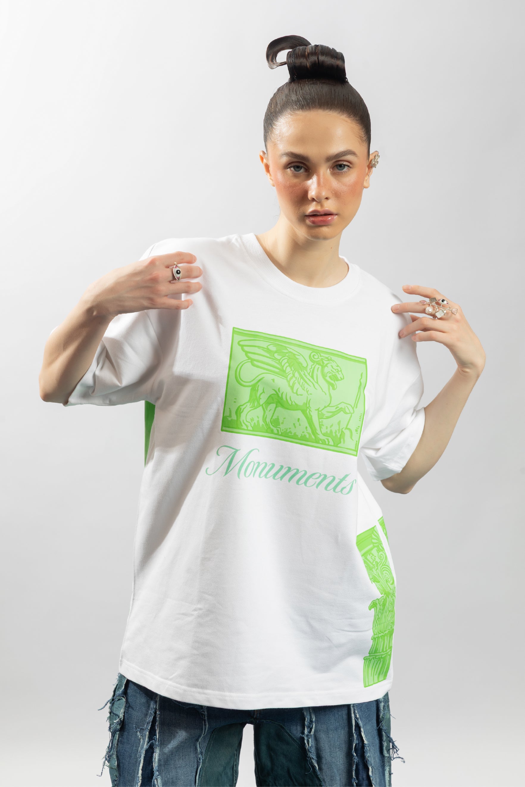 Monuments Oversized T shirt