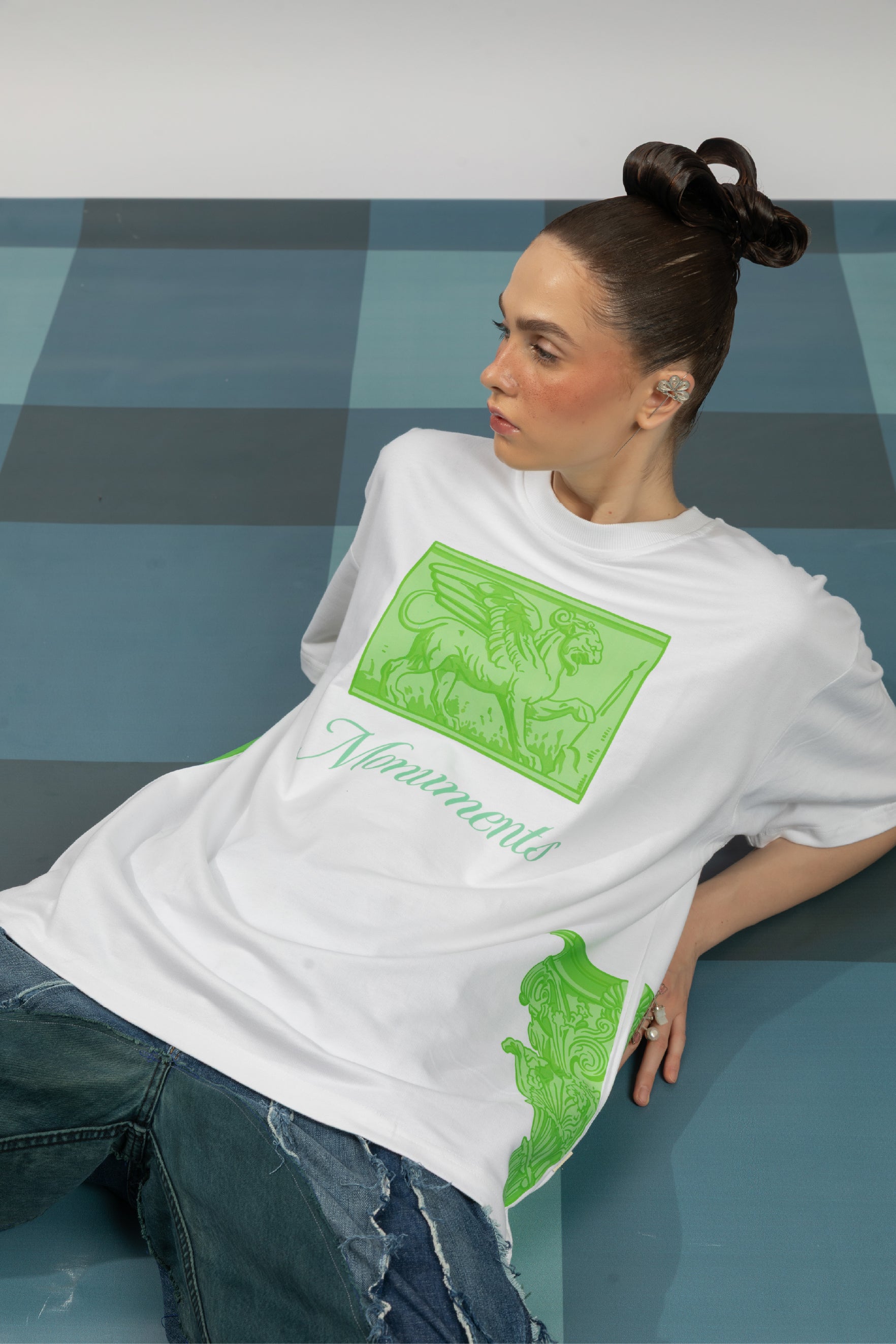 Monuments Oversized T shirt