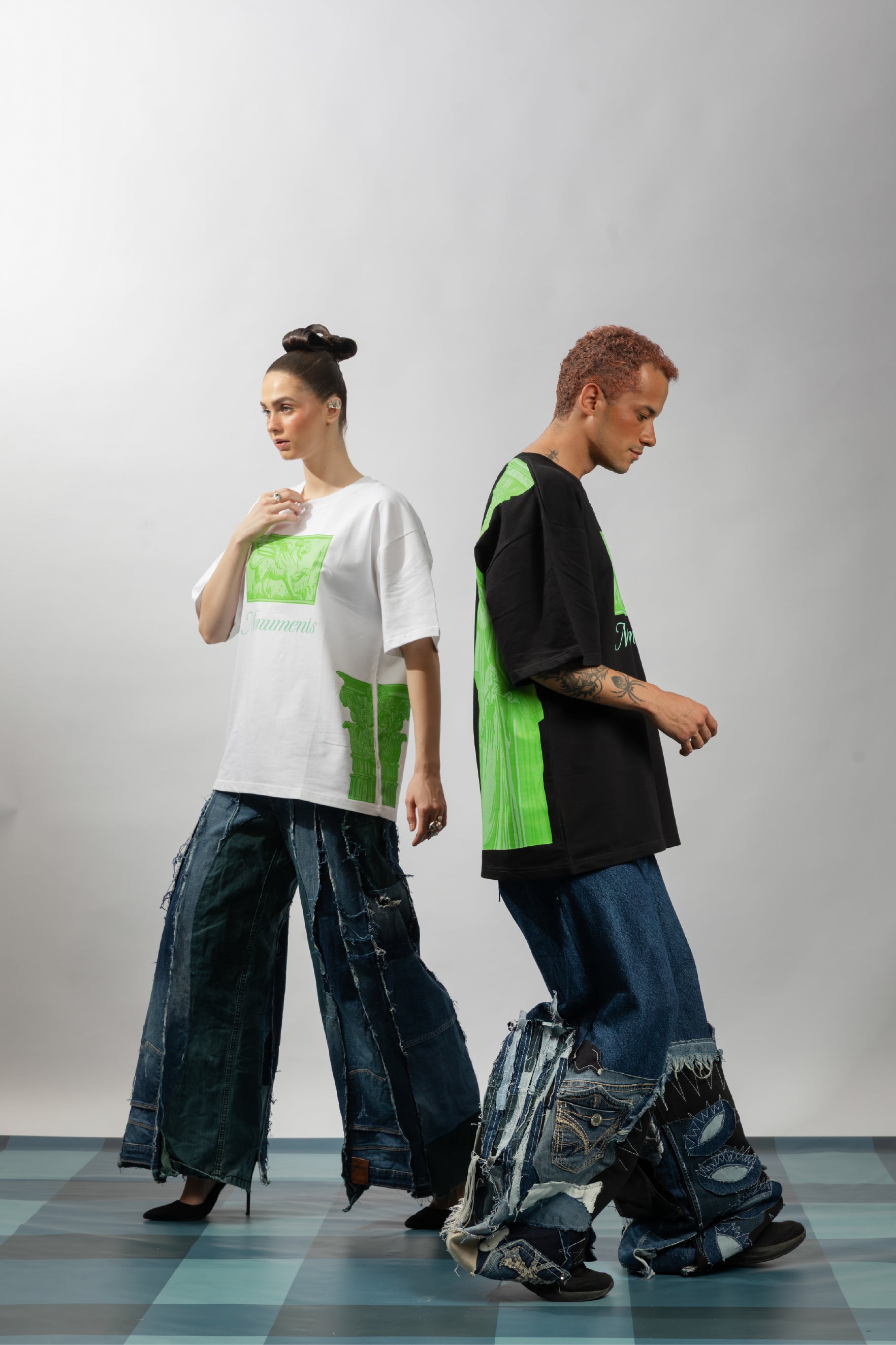 Monuments Oversized T shirt