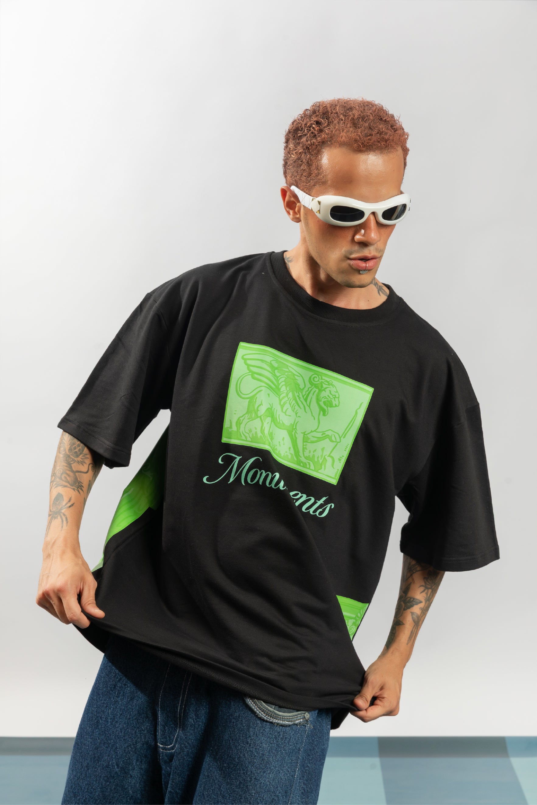 Monuments Oversized T shirt